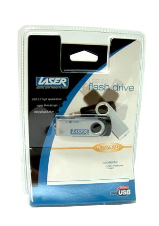 4 GB Memory USB Flash Drive.